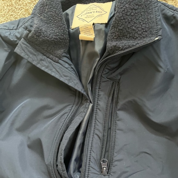 St John’s Bay full zip navy jacket - Picture 2 of 7